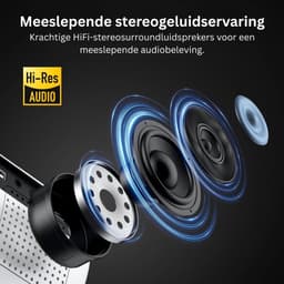 Zavio® Mini Beamer - Mini Projector - Beamer 4k — thumbnail 4