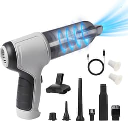 Zavio® Auto Stofzuiger - Kruimeldief - Handstofzuiger — thumbnail 5