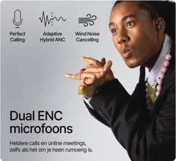 Fresh 'n Rebel Twins Elite 2 - Krachtige Bluetooth Oordopjes met Hybride Actieve Noise Cancelling - 47 uur Speeltijd - Multipoint verbinding - Draadloos en Waterdicht (IPX4) (Real Teal) — thumbnail 3