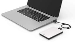 Externe Harde Schijf - Draagbare Opslag - Bestanden Opslaan - USB 3.0 Snelheid - 500 GB - Zilver — thumbnail 3