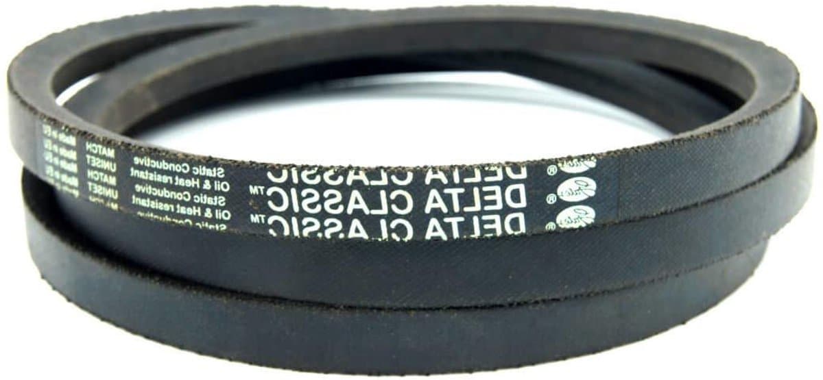 V-riem - Klassiek profiel - Grasmaaier reparatie - Statisch geleidend - A77 13x1960mm - Zwart — afbeelding 1