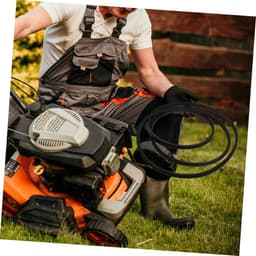Grasmaaier riem - Aandrijfriem maaidek - Gazononderhoud - Duurzaam rubber - 107 cm lengte - Zwart — thumbnail 2