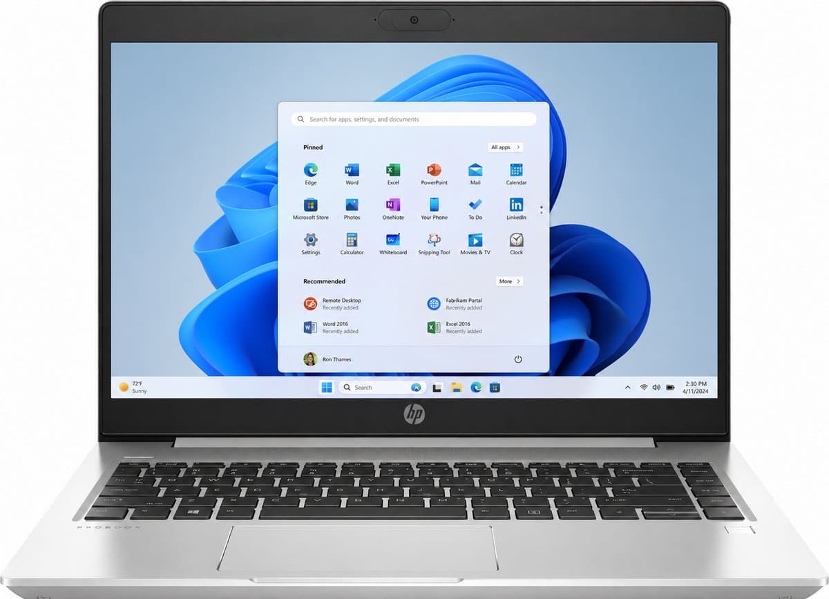 HP ProBook 440 G6 - Intel Core i3-8145U - 8 GB - 256 GB SSD - 14.1 inch - Windows 11 - QWERTY — afbeelding 1