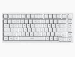Ajazz AK820 – Mechanisch Toetsenbord 75% – Bedraad USB-C Gaming Keyboard – Hot Swap – Compact QWERTY – 82 Keys – Wit — thumbnail 1