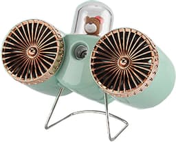 USB-bureauventilator met krachtige luchtstroom, voor thuis, kantoor en slaapkamer — thumbnail 1