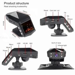 Archi Dashcam Full HD – Recorder - 170° Groothoeklens – Nachtzicht - Opname - Parkeerbewaking en Bewegingsdetectie — thumbnail 5