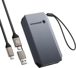 Externe SSD - Draagbare Opslag - Bestanden Overzetten - Hoge Snelheid - 1024 GB - Zwart — thumbnail 1