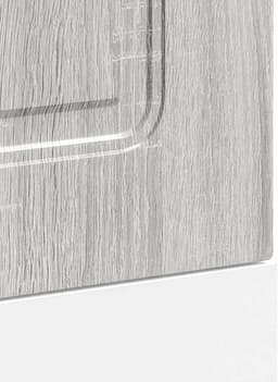 Vaatwaspaneel - Vaatwasser deurpaneel - Keuken Beschermen - Bewerkt Hout Materiaal - 45 x 15 x 67 cm - Grijs Sonoma — thumbnail 5