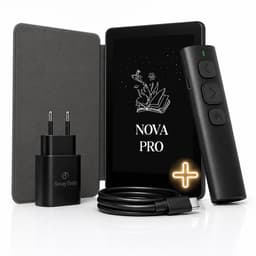 SwayTosh Comfort Bundel – E-Reader Nova Pro + Nova Remote – E-Reader met Bluetooth Afstandsbediening – Voor Storytel, Ebooks & Luisterboeken — thumbnail 1