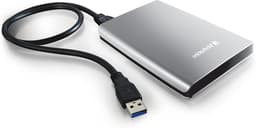 Externe Harde Schijf - Draagbare Opslag - Bestanden Opslaan - Snelle USB 3.0 - 1 TB - Zilver — thumbnail 1