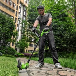 Reservemaaier Mesjes - Grastrimmer Bladen - Gazon Onderhoud - Kunststof Materiaal - 100 stuks - Rood — thumbnail 4