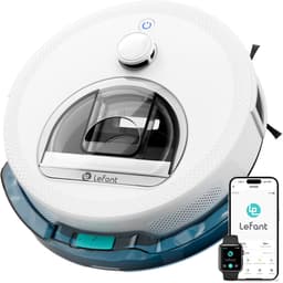 Lefant M330S robotstofzuiger met 5000 Pa sterke zuigkracht - Anti-klitborstel - Inclusief laadstation - dTOF Lidar-navigatie - Dweilrobot - Bediening via app - Geschikt voor huisdieren en tapijt — thumbnail 1