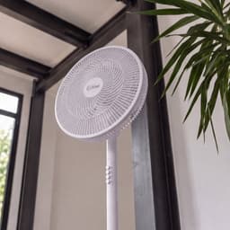 Mobiele airco zonder Slang & Afvoer- 3-in-1 - 4 Snelheden - Mini Ventilateur - Draagbare Aircooler - LED Verlichting- Aircoventilatoren - Voor Slaapkamer & Woonkamer - Wit — thumbnail 5