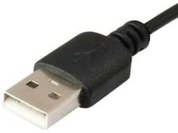 USB Tafelventilator, 15 cm diameter, zwart, stil - USB-aangedreven. — thumbnail 3