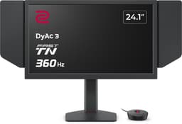 BenQ ZOWIE XQ2566X Gaming Monitor 24.1 Inch QHD 360Hz Fast TN DyAc 3 HDMI 2.1 eSports Monitor — thumbnail 1