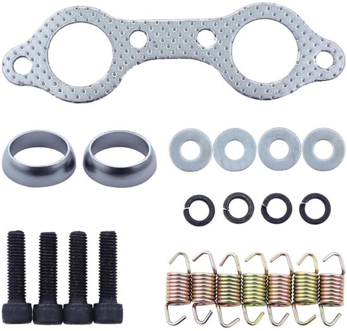 Veerafdichting uitlaatdemper Polaris Sportsman 2002-2006 MV7 600 700 800 Frontier - OEM# 5811511 3610047 - Rebuildingset — afbeelding 1