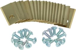 Reservemessen Grasmaaier - Maaimesjes Robotmaaier - Gazon Onderhouden - Hoge Snijefficiëntie - 35 x 18 mm - Goud — thumbnail 1