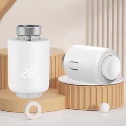 Slimme Thermostaatkraan - Radiatorkraan Verwarmingsregelaar - Energie Besparen - Open Venster Detectie - M30x15 mm - Wit — thumbnail 5