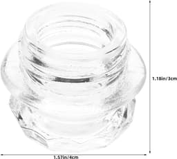 Glazen Percolator Knoppen - Koffiefilter Knoppen - Koffie Maken - Hittebestendig Glas - 4 cm - Transparant — thumbnail 3