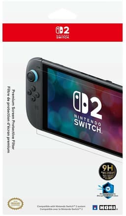 HORI Premium Screen Protective Filter voor Nintendo Switch 2 screenprotector — thumbnail 1