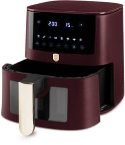 BerlingerHaus Airfryer XL Mat Bordeaux - met Kijkvenster - 5 Liter - 1400W — thumbnail 4