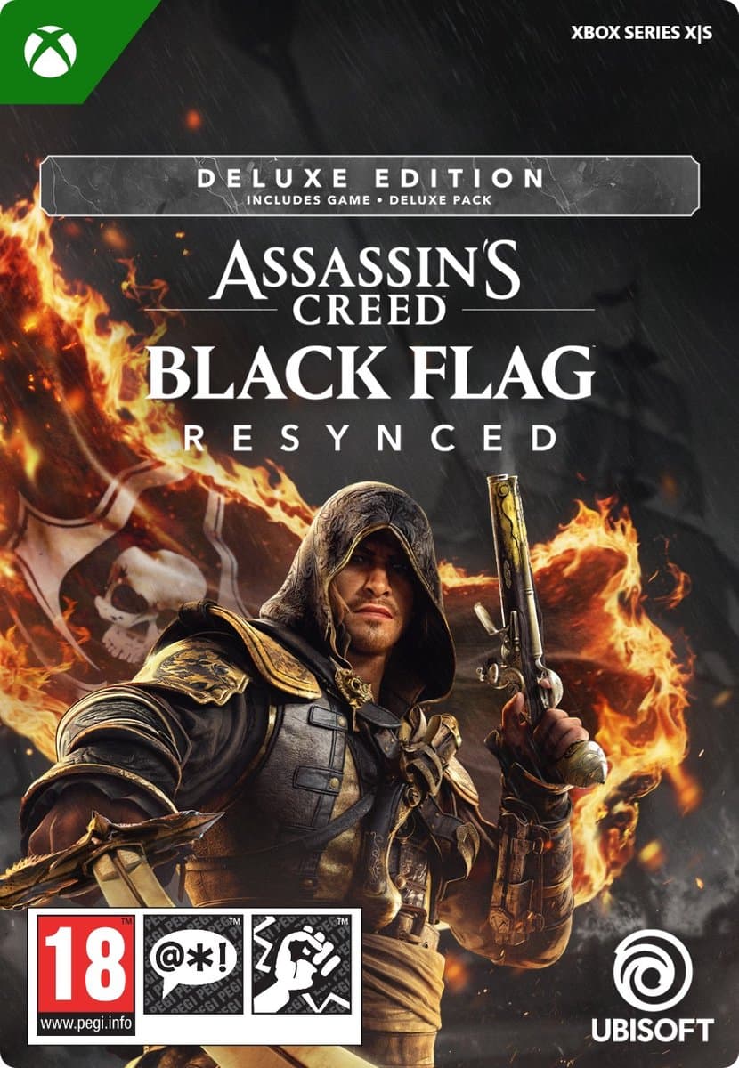 Assassin's Creed Black Flag Resynced Deluxe Edition - Xbox Series X|S - Game - Digital — afbeelding 1