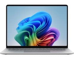 Microsoft Surface Laptop - 15 inch - Snapdragon® X2 Elite (12 Core) - 16 GB RAM - 512 GB SSD - Platinum - 8e Editie
