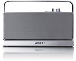 LENCO WTVS-100SI - Draadloze TV-luidspreker - Met oplaadstation, 3 gehoorprofielen en spraakverbetering - Zilver