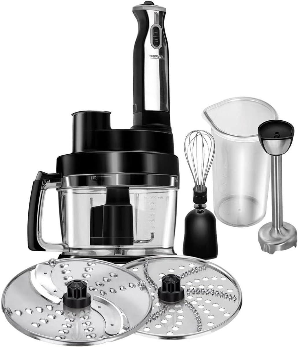 Keukenmachine - Keukenrobot mixer - Eten bereiden - 800W Krachtige Motor - 2 Liter Kom - Zwart — afbeelding 1