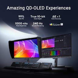 ASUS ProArt Display PA32USD - 44 OLED Grafisch Design Monitor - 99% DCI-P3, ΔE < 1, 240Hz, Self / Auto Calibration - USB-C 96W - Thunderbolt 4 - USB Hub - Dual 12G-SDI - 32 Inch — thumbnail 2