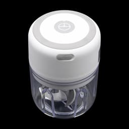 Elektrische Voedselsnijder - Mini Hakmolen - Keuken Assistent - Draadloos Oplaadbaar - 250ML - Wit — thumbnail 5