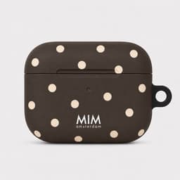MIM Amsterdam - Spot On - Geschikt voor AirPods Pro 3 - AirPod hoesje - Stippen print - AirPod hoesje met print - Shockproof- Cover voor AirPods - Trendy AirPod case — thumbnail 1
