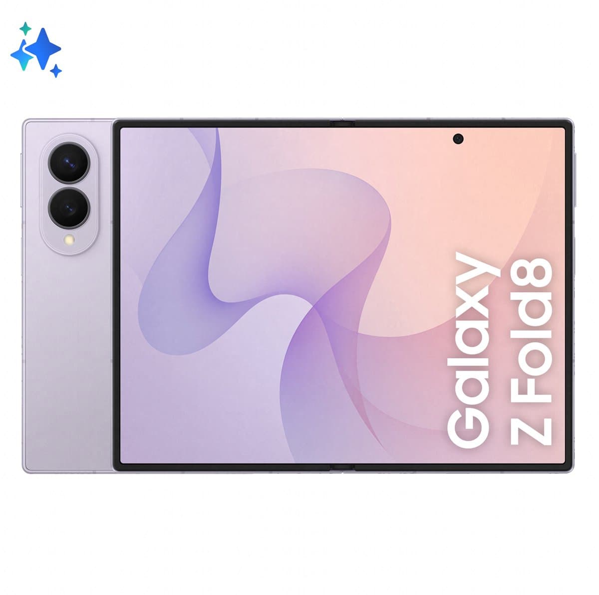 Samsung - Galaxy Z Fold8 - 1TB - Lavender — afbeelding 1