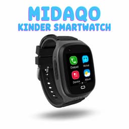 4G GPS Smartwatch - Midaqo Kinder Smartwatch - GPS Horloge - Acurate GPS - Sos Oproep - Bellen En Video Bellen - Spraakberichten - Route Historie - Geo Fence - IP67 Waterproof. — thumbnail 3
