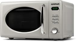 G3 Ferrari Sapormio Vintage Grigio Magnetron 20L – 700W – 5 Vermogensstanden – Retro Design — thumbnail 1