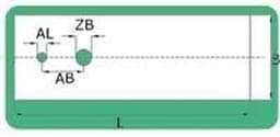 Messen 4 x 17 cm - Gecertificeerd Staal - Scherp en Uitgebalanceerd - Compatibel met Stiga - Set van 2 - Inclusief Schroeven en Moeren - Grasmaaierbladen — thumbnail 2