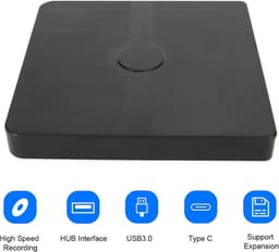 Externe DVD Drive - CD Brander Lezer - Bestanden Branden - Dubbele USB C — thumbnail 5