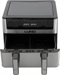 Lund 2600 Watt 10 Liter XL Air Fryer / Heteluchtfriteuse (10 Programma's) — thumbnail 3