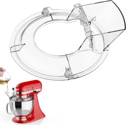 Thijox - Roestvrijstalen Deeghaak voor Kitchen Aid Blender K45DH - Kneedhaak voor KitchenAid 4.3/4.7/4.8 L - Vaatwasmachinebestendig Deegopzetstuk voo — thumbnail 1
