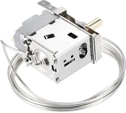 SnelShoppen - Thermostaat Koelkast en Vriesvak, Temperatuurregeling met 2 Pinnen, 250V, 6A, 1.5 Meter Kabel voor Koelboxen, Keuken, Vriezer — thumbnail 3