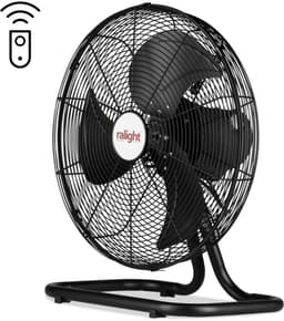 Vloerventilator ø45cm 45W met afstandsbediening zwart — thumbnail 4