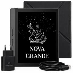 SwayTosh E-Reader Nova Grande – 7 inch 2026 – 32GB + Cloud Opslag – Ereader Met Luxe Hoes – Storytel-Ondersteuning – Schermverlichting en Nachtmodus – E Reader Voor Ebook & Luisterboeken – Met Oplader — thumbnail 1