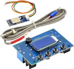 Digitale Thermostaat - Temperatuurregelaar Controller - Procesbewaking Temperatuur - WIFI Afstandsbediening - -99 tot 999°C - Zwart — thumbnail 1
