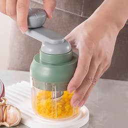 Keukenmachine - Groentesnijder Hakker - Snel Ingrediënten Snijden - Handmatig Bedienbaar - 13 x 10 cm - Niet gespecificeerd — thumbnail 4