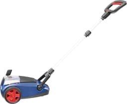 QIN® Grasmaaier Accu - Grasmaaier Elektrisch - Grasmaaier Benzine - Grasmaaier Benzine Zelftrekkend - Blauw/Rood/Zwart - 44cm x 34cm x 116cm — thumbnail 3