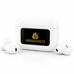 LifePods Deluxe 2.0 - LifeGadgets OpenEar Sport Pro Earbuds - Draadloze Oortjes - Oordopjes met Oplaadcase - Wireless Earphones - In Ear Sport - Noise Cancelling - Draadloos - Bluetooth - Geschikt Voor o.a. IPhone en Samsung - Smartphone en Laptop — thumbnail 1