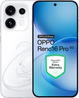 OPPO Reno16 Pro 5G 12+512GB Wit - Extra Garantie — thumbnail 1
