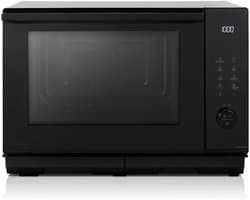 QORA® Stoomoven - Zwart - 46cm x 52cm x 35cm