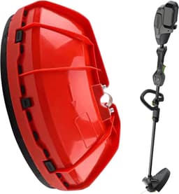 Onkruidbeschermingsdeken - Gazonmaaier Guard - Maaitaken Uitvoeren - Robuust Nylon Materiaal - Groot - Zwart — thumbnail 1