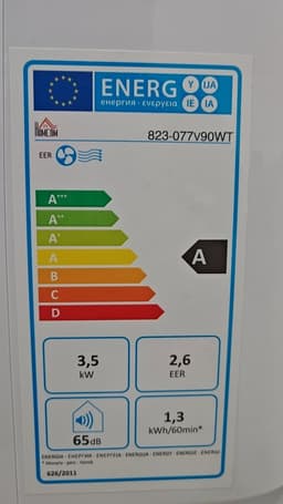 TEKROA® Mobiele Airco - 4-in-1 verdampingTEKROA® sluchtkoeler - Draagbare Airconditioner - 12L Watertank - voor 25-35 m² - met Afstandsbediening & 12-uurs Timer - Inclusief Wieltjes - Wit — thumbnail 2